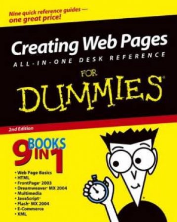 Creating Web Pages All-In-One Desk Reference For Dummies by Vanderveer