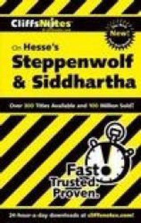 Cliffsnotes: Hesse's Steppenwolf & Siddhartha by Carolyn Welch