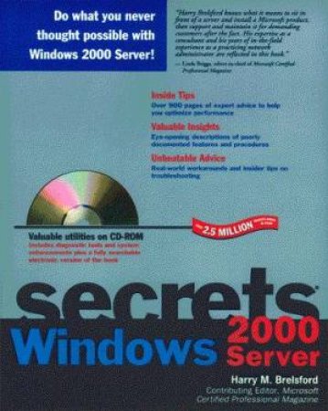 Windows 2000 Server Secrets by Harry M Brelsford