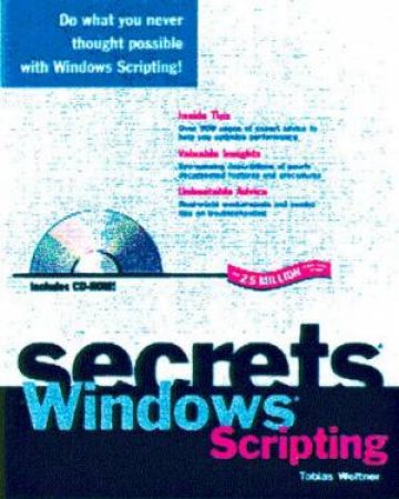 Windows Scripting Secrets by Tobias Weltner