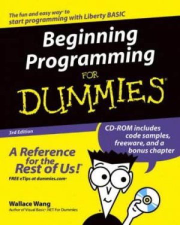 Beginning Programming For Dummies by Wallace Wang