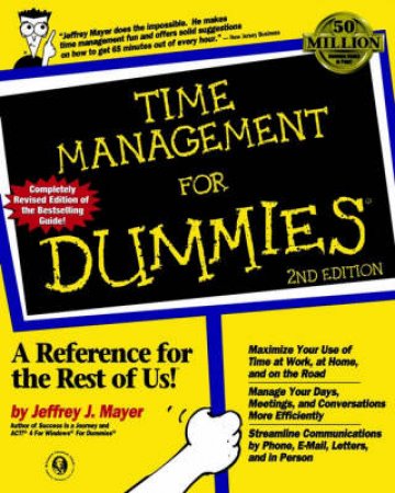 Time Management For Dummies by Mayer