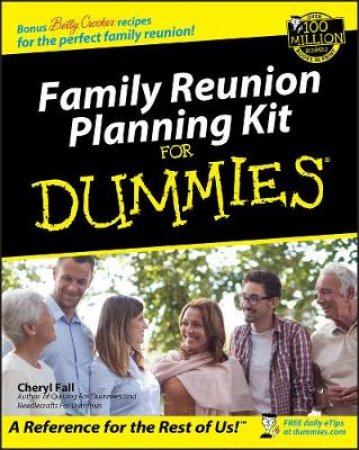 Family Reunion Planning Kit For Dummies - Book & CD by Cheryl Fall