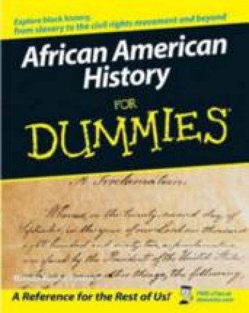 African American History For Dummies by Ronda Racha Penrice 