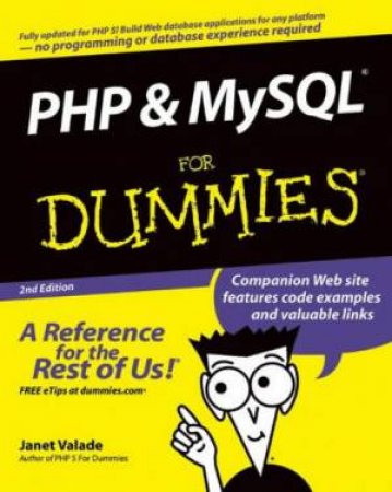 Php And Mysql For Dummies - 2 Ed by Valade