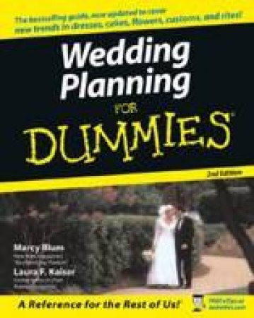 Wedding Planning For Dummies - 2 Ed by Blum