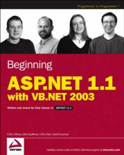 Beginning ASPNET 11 With VBNET 2003