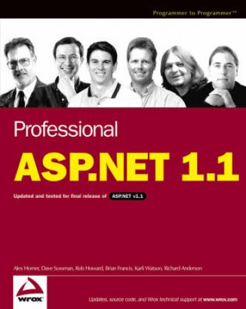 Professional ASP.NET 1.1 by Homer