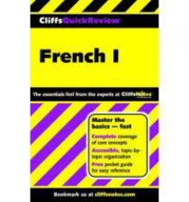 Cliffs Quick Review French I