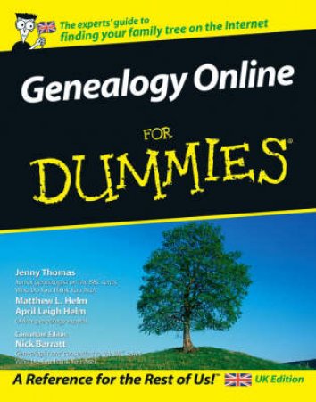 Genealogy Online For Dummies by Jenny Thomas