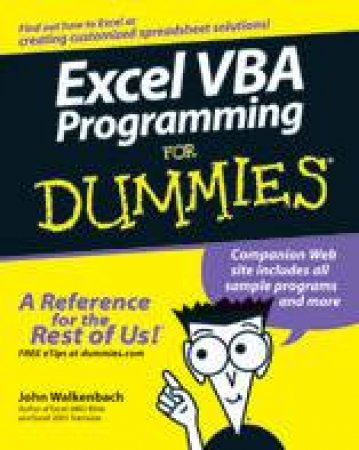 Excel Vba Programming For Dummies by Walkenbach