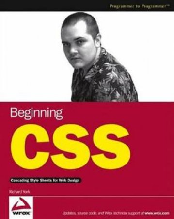 Beginning CSS: Cascading Style Sheets For Web Design by Richard York