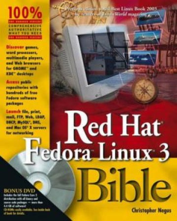 Red Hat Fedora Linux 3 Bible by Christopher Negus