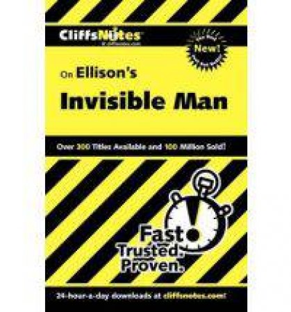 CliffsNotes on Ellison's Invisible Man by WASHINGTON DURTHY A.