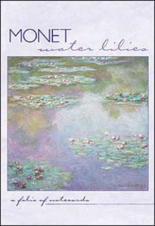 Monet Water Lillies Notecard Folio by Pomegranate