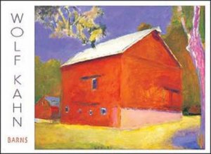 Barns Boxed Notecards by Wolf Kahn