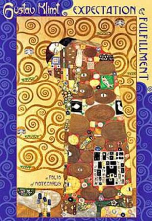 Expectation And Fulfillment Notecards by Gustav Klimt