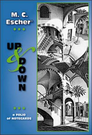 MC Escher Up and Down Notecard Folio by M C Escher