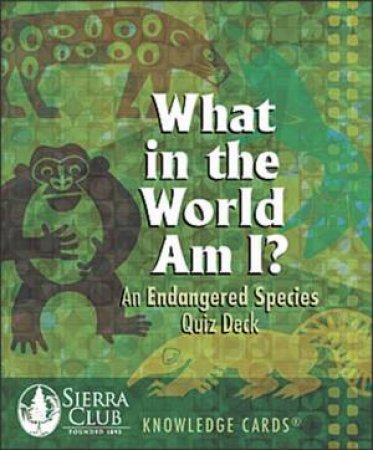 What in the World Am I? Quiz Deck by Pomegranate