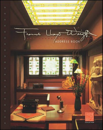 Frank Lloyd Wright Deluxe Address Book (AA604) by Frank Lloyd Wright