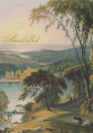 Hudson River School Deluxe Address Book (AA632) by Pomegranate