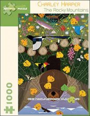 The Rocky Mountains Jigsaw Puzzle (AA638) by Charley Harper