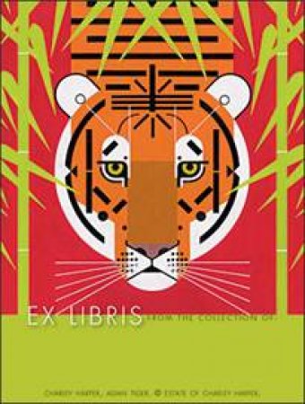 Asian Tiger Bookplates (BP105) by Charley Harper