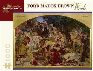 Work Jigsaw Puzzle Aa657 by Ford Madox Brown