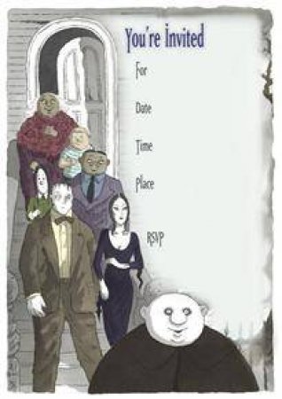 Addams Family Boxed Invitations, The Bi011 by Charles Addams