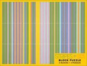 Stripes Block Jigsaw Puzzle (PB004) by Gene Davis