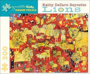 Lions Kids Jigsaw Puzzle (JK010) by Kathy DeZarn Beynette