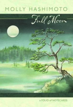 Full Moon Notecard Folio by Molly Hashimoto