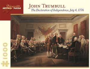 Declaration of Independence Jigsaw Puzzle (AA676) by John Trumbull