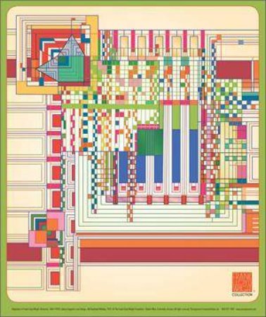 Old Fashioned Window Mousepad (P163 by Frank Lloyd Wright