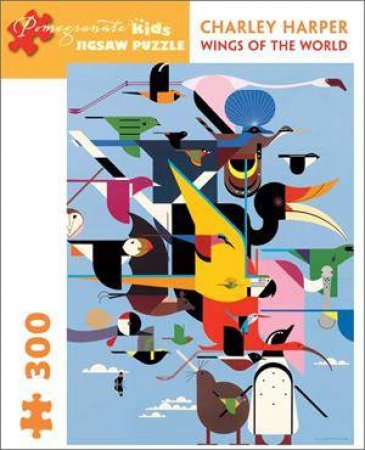 Wings of World Kids Jigsaw Puzzle by Charley Harper