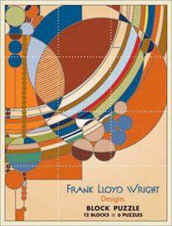 Frank Lloyd Wright Designs Block Jigsaw by Frank Lloyd Wright