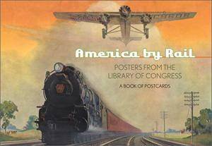 America By Rail Postcard Book by Various