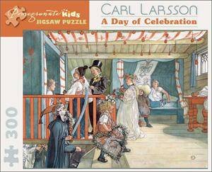 Day of Celebration Kids Jigsaw Puzzle by Carl Larsson