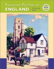 Railroad Posters England Colouring Book