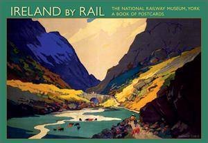 Ireland By Rail Postcard Book by Various