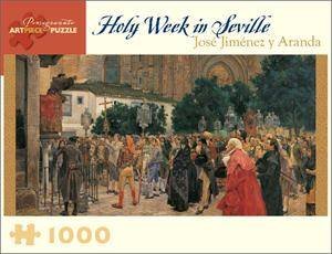 Holy Week in Seville Jigsaw Puzzle by Jose Aranda