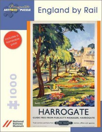 England by Rail: Harrogate Jigsaw Puzzle by Kenneth Steel