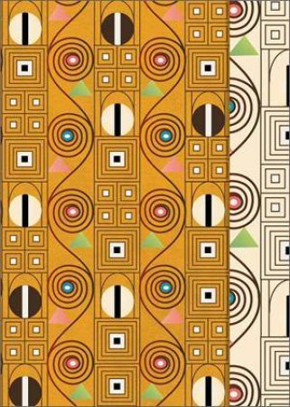 Frieze Design Magnetic Journal by Gustav Klimt