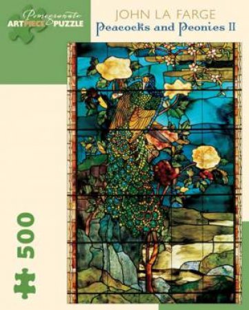 Peacocks and Peonies 500 Piece Jigs by LaFarge