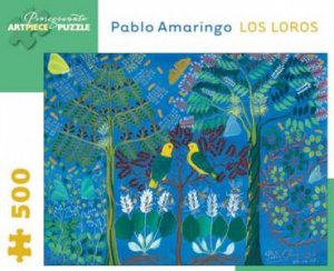 Los Loros 500 Piece Jigsaw Puzzle by Amaringo