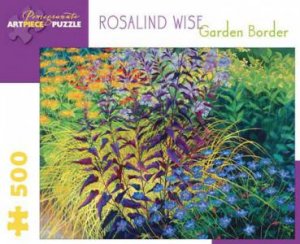 Garden Border 500 Piece Jigsaw Puzzle by Rosalinde Wise