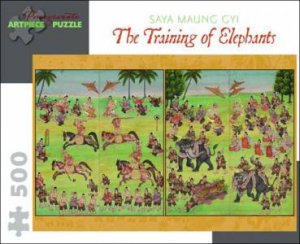 GYI Training Of Elephants Puzzle by Saya Maung Gyi