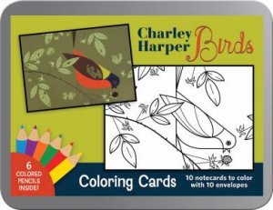 Birds: Charley Harper Coloring Cards by Charley Harper