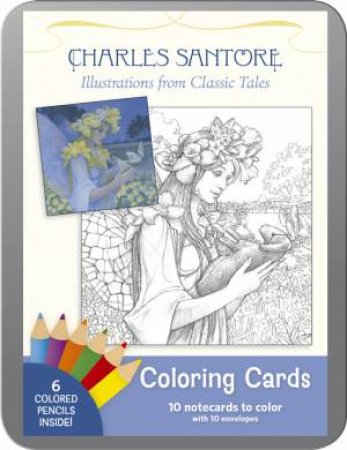 Illustrations From Classic Tales; Coloring Cards by Charles Santore