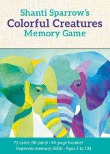 Shanti Sparrows Colorful Creatures Memory Game